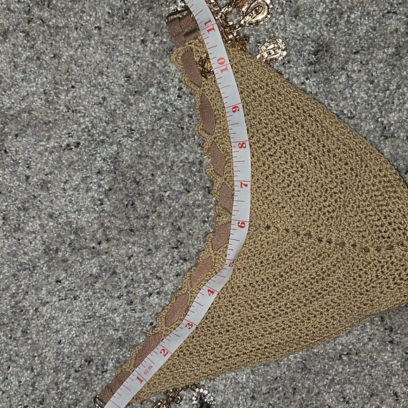 Gold Embellished Bikini Set - Picture 15 of 17